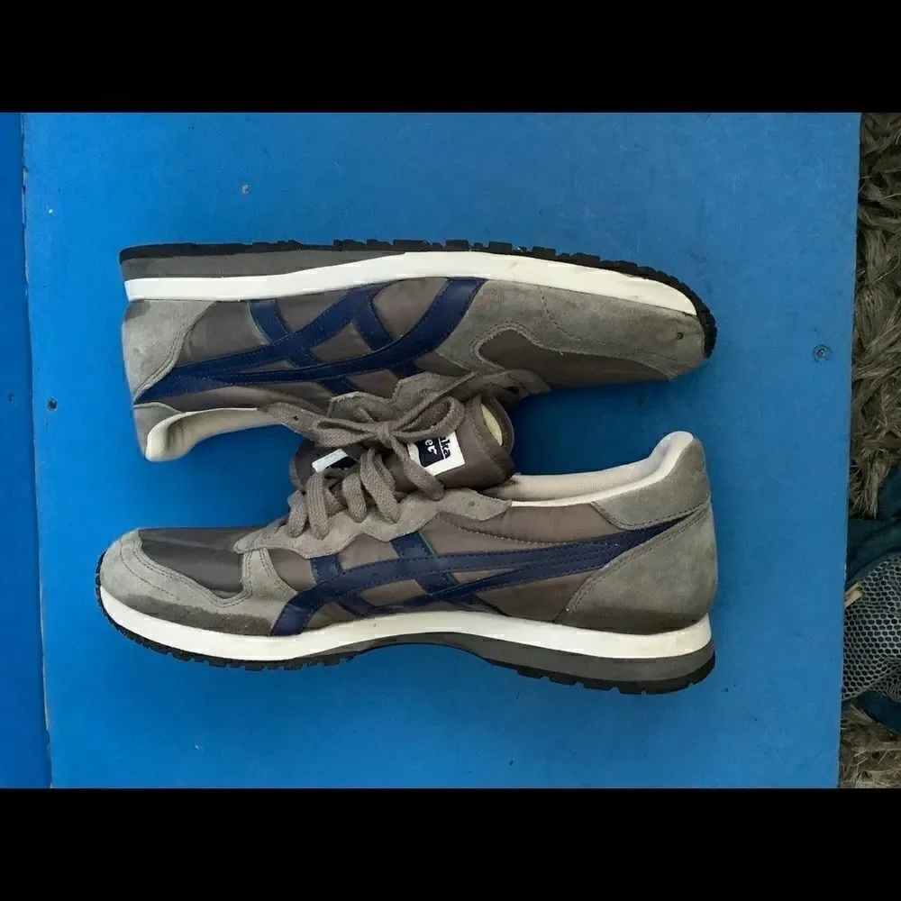Asics Onitsuka Tiger DL301 GreyMens Sneakers Sz 10